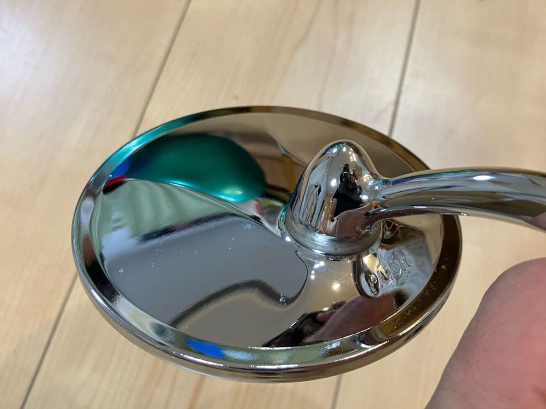 ポッシュフェイス POSHFaith スタジアムラウンドミラー タイプ2 メッキ