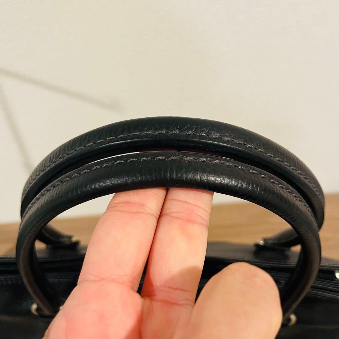 【ぶっきー】 ダニエル&ボブ トートバッグ オールレザー ブラック