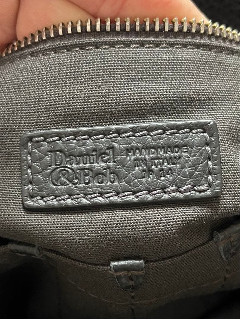 【ぶっきー】 ダニエル&ボブ トートバッグ オールレザー ブラック