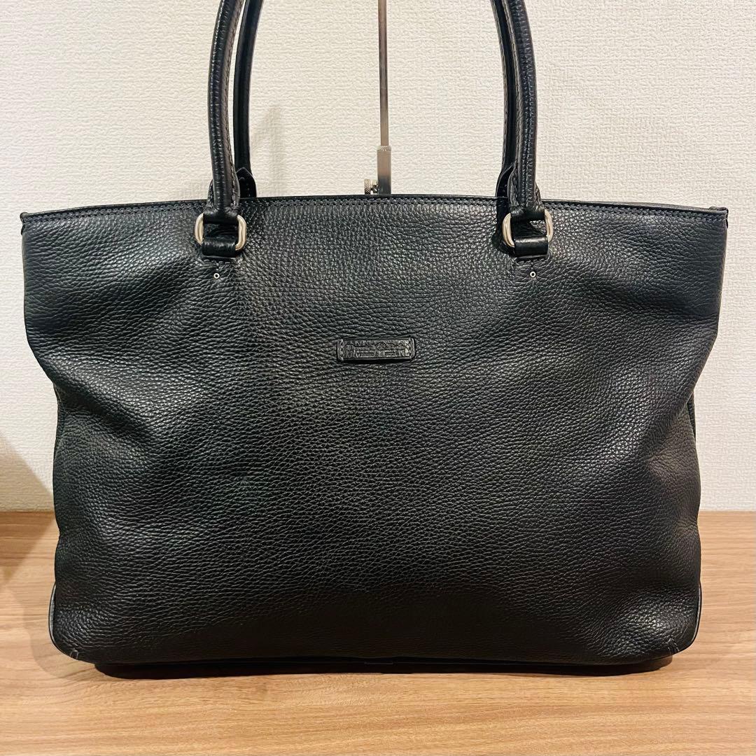 【ぶっきー】 ダニエル&ボブ トートバッグ オールレザー ブラック