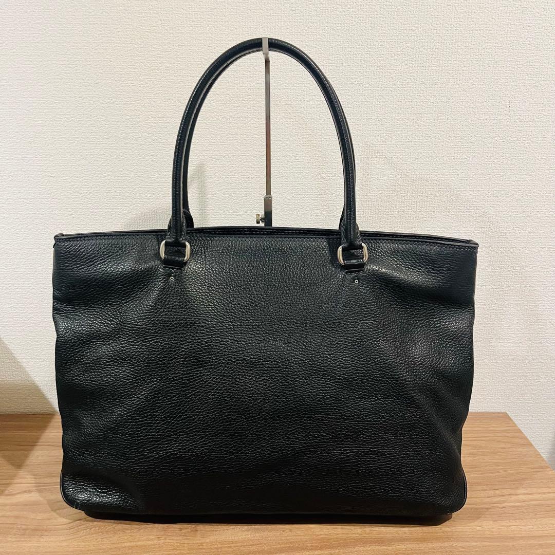 【ぶっきー】 ダニエル&ボブ トートバッグ オールレザー ブラック