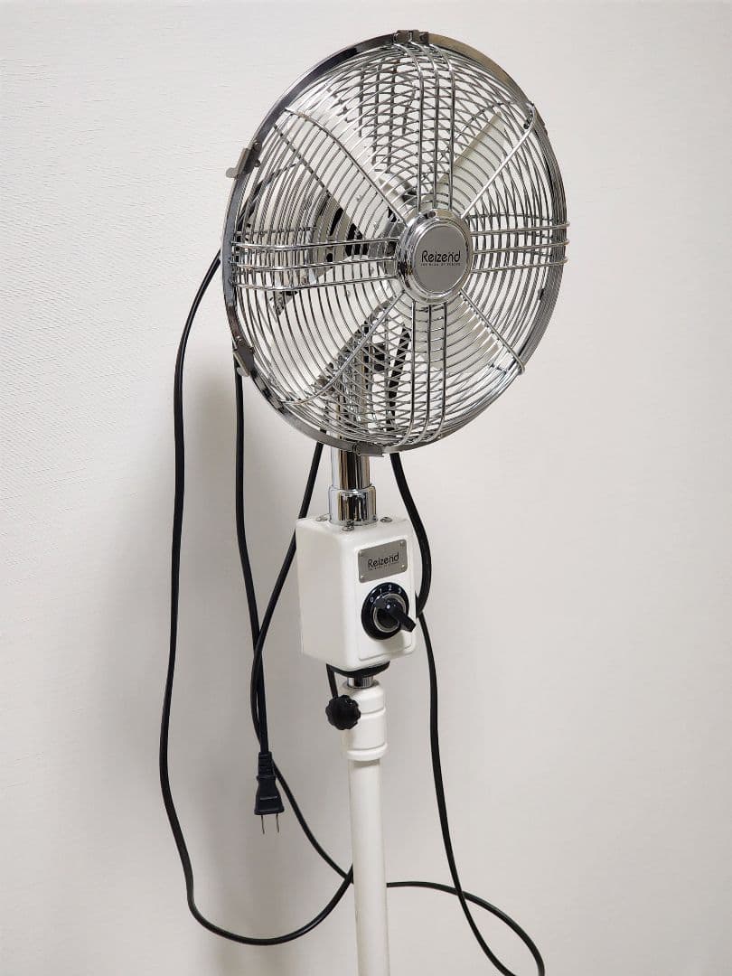 【廃盤】Reizend スタンド扇風機 ジャンク/北欧レトロ