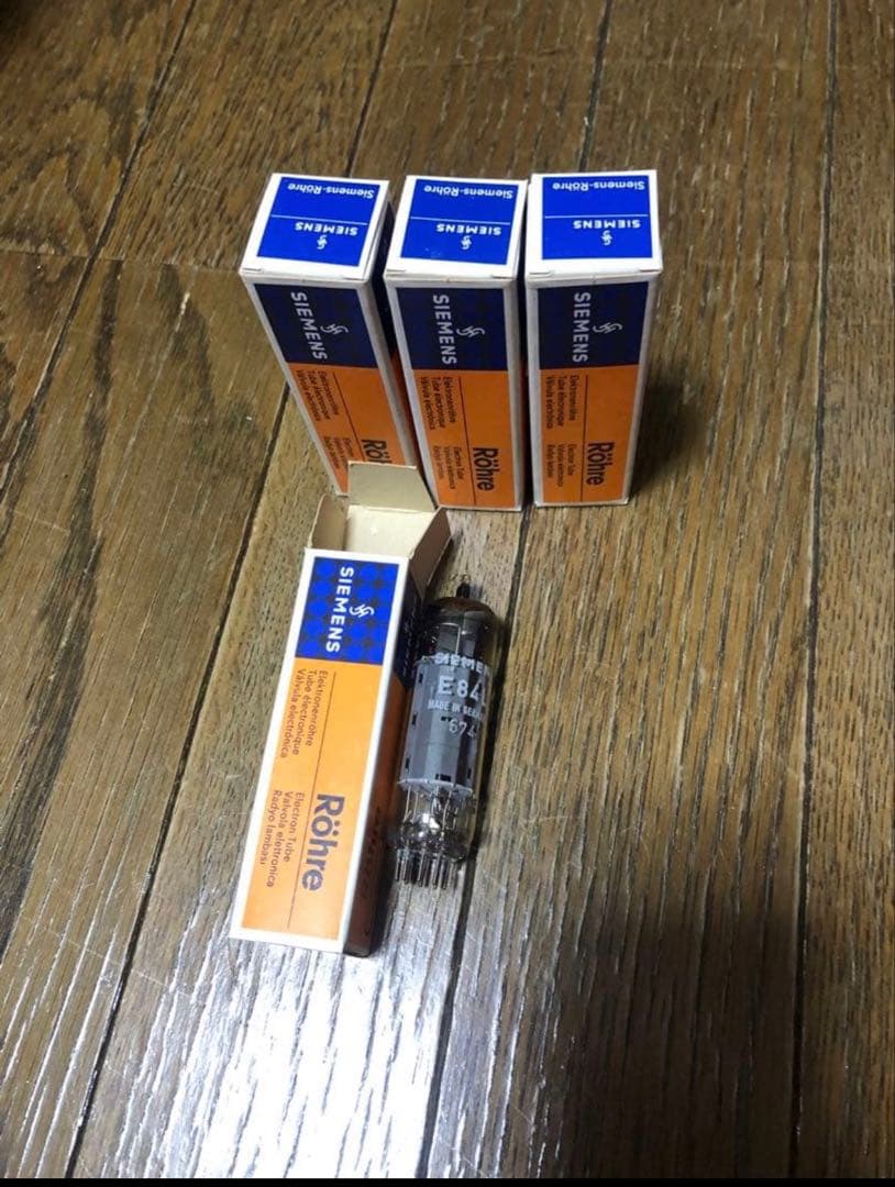 Siemens E84L 真空管 4本セット