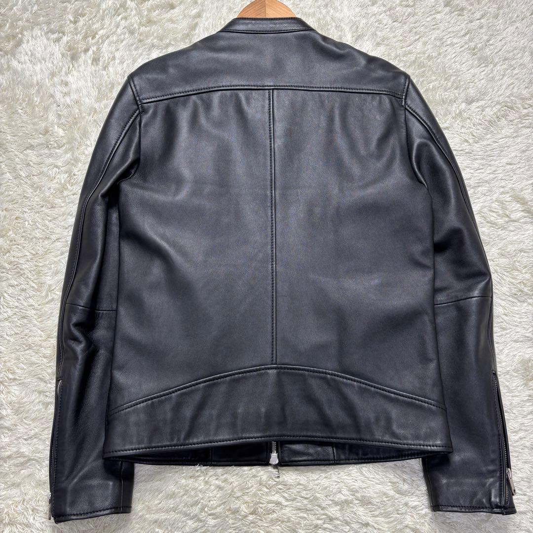 【極美品】ユナイテッドトウキョウ ライダース シングル ノーカラー サイズ2 M