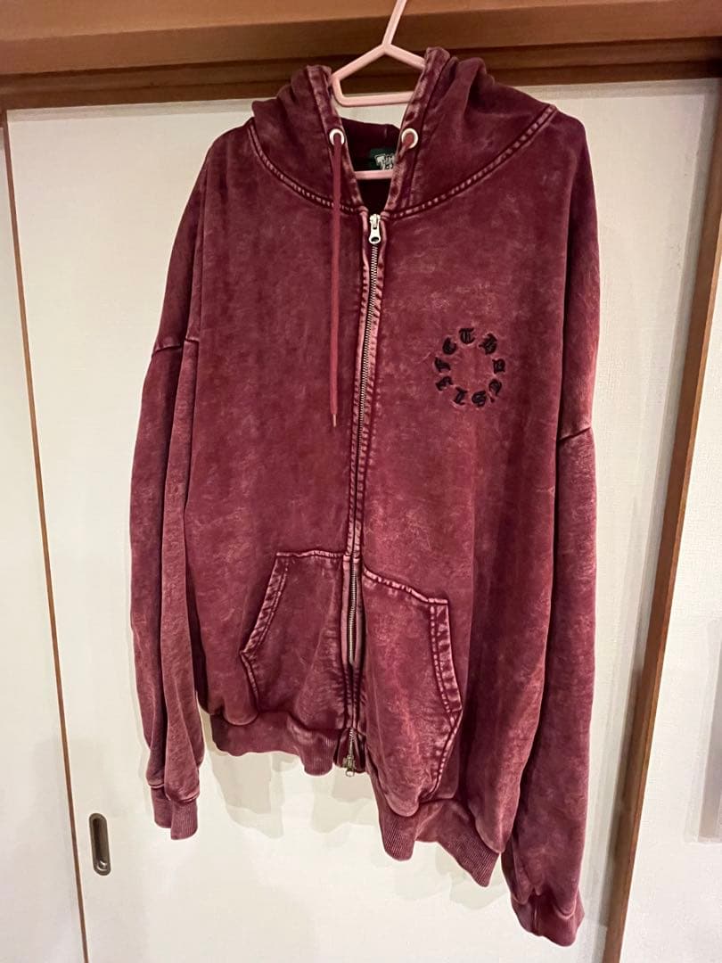 ザッツライフ　that's life ジップパーカー　レッド　赤　XL 正規品