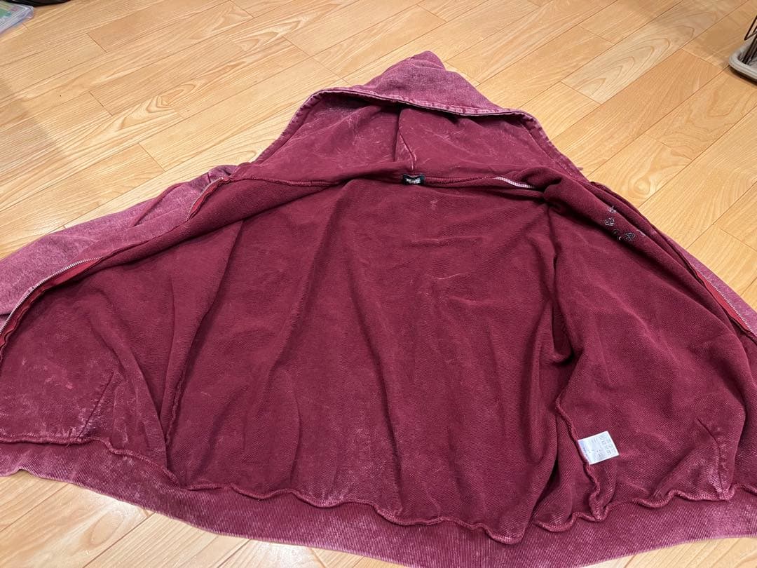 ザッツライフ　that's life ジップパーカー　レッド　赤　XL 正規品