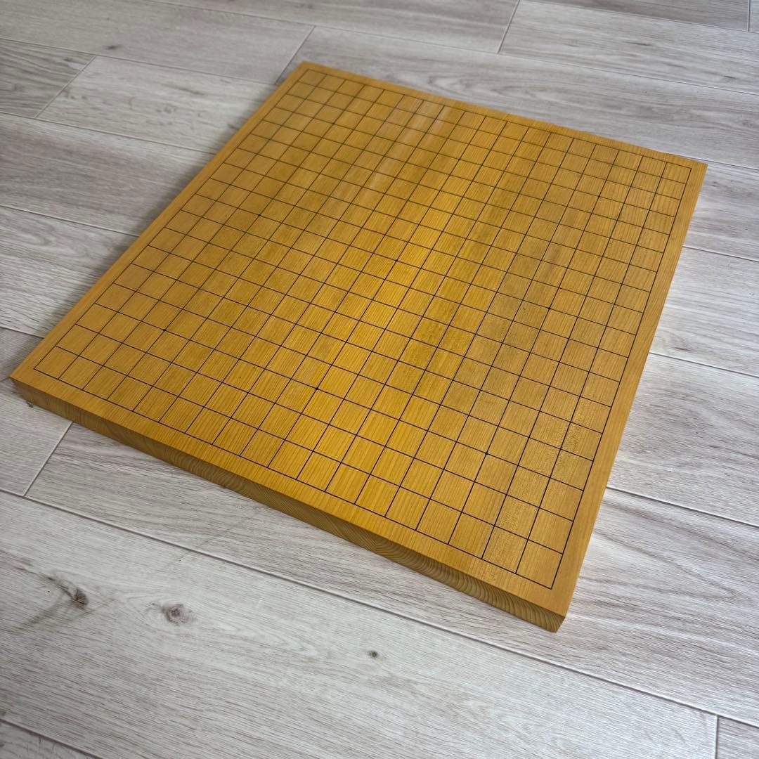 本榧囲碁セット　碁盤　蛤碁石　那智黒