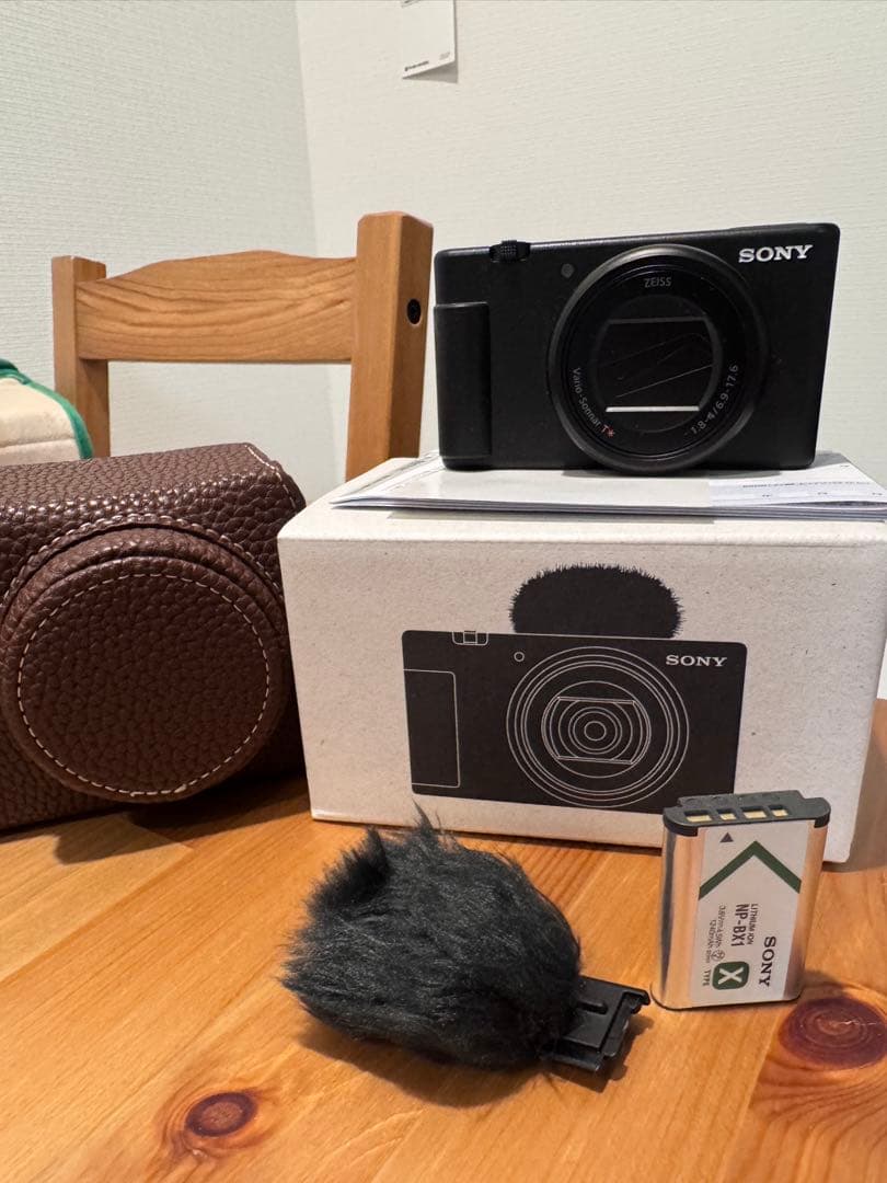 SONY ZV-1M2 レザーケース付き