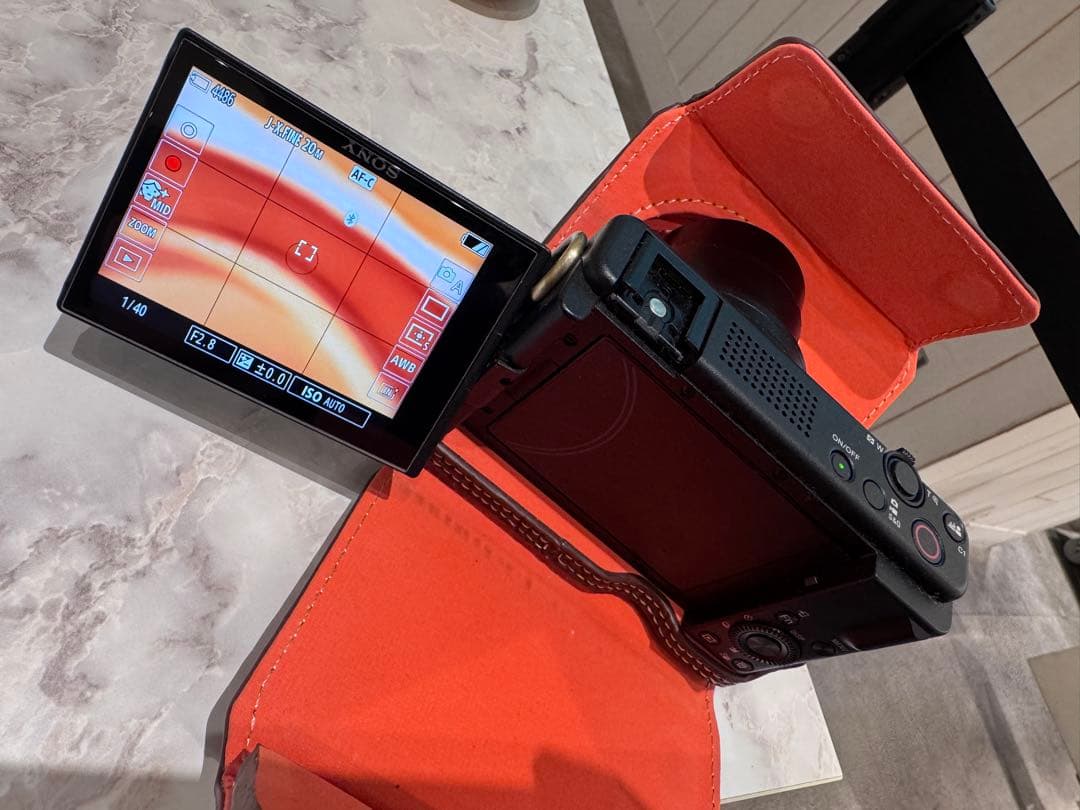 SONY ZV-1M2 レザーケース付き