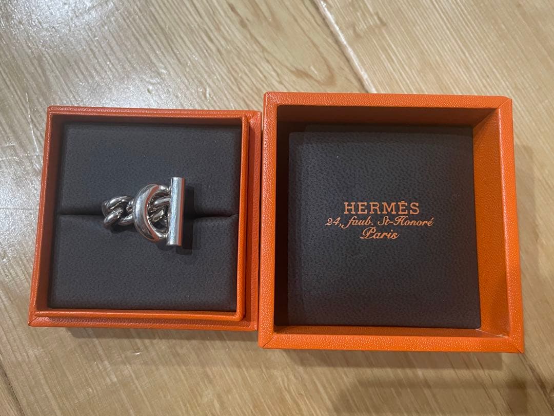 HERMES クロワゼット リング 8号