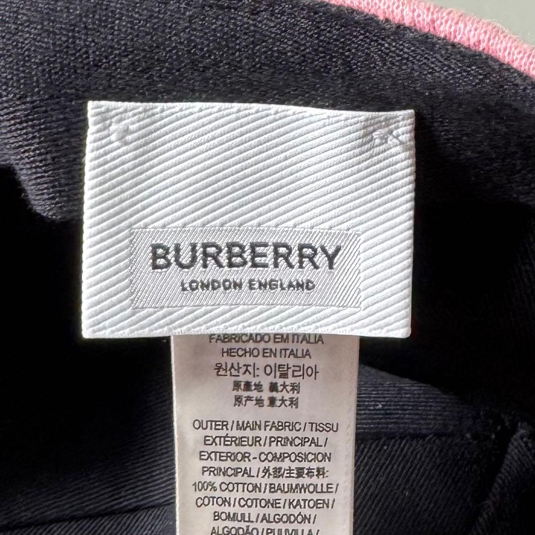 BURBERRY ベースボールキャップ TB M ピンク