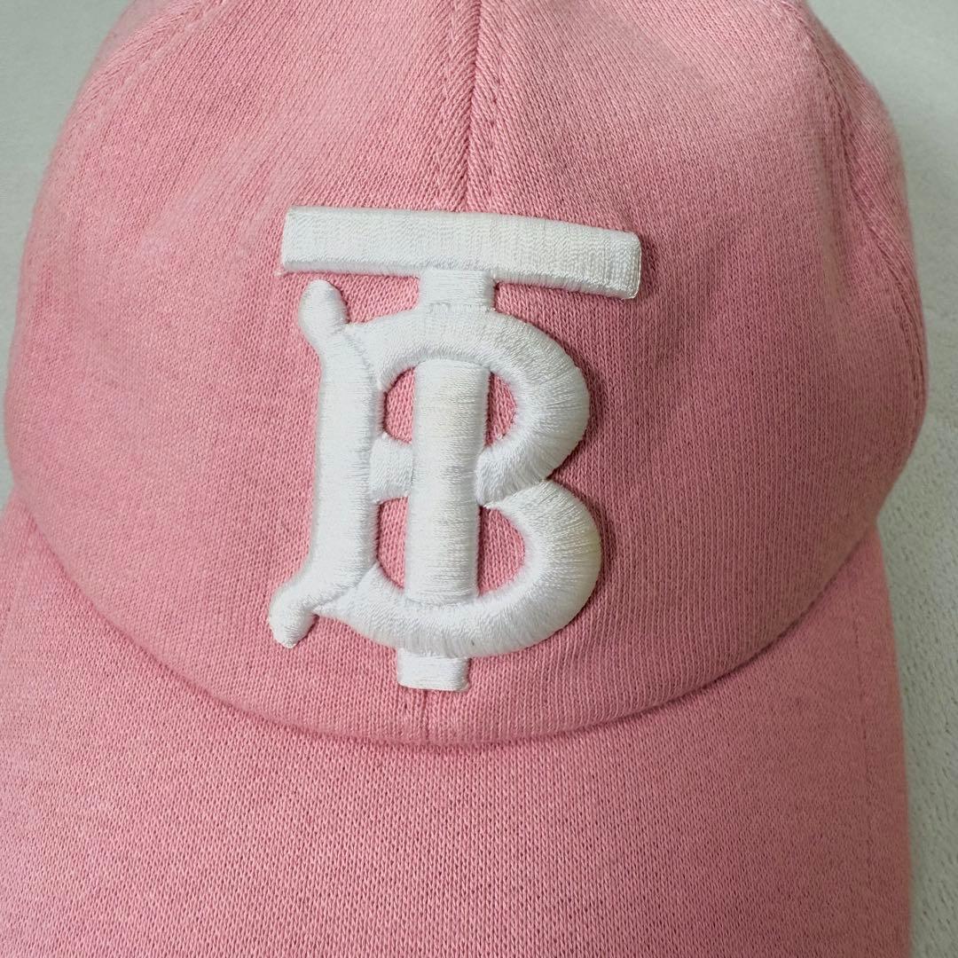 BURBERRY ベースボールキャップ TB M ピンク