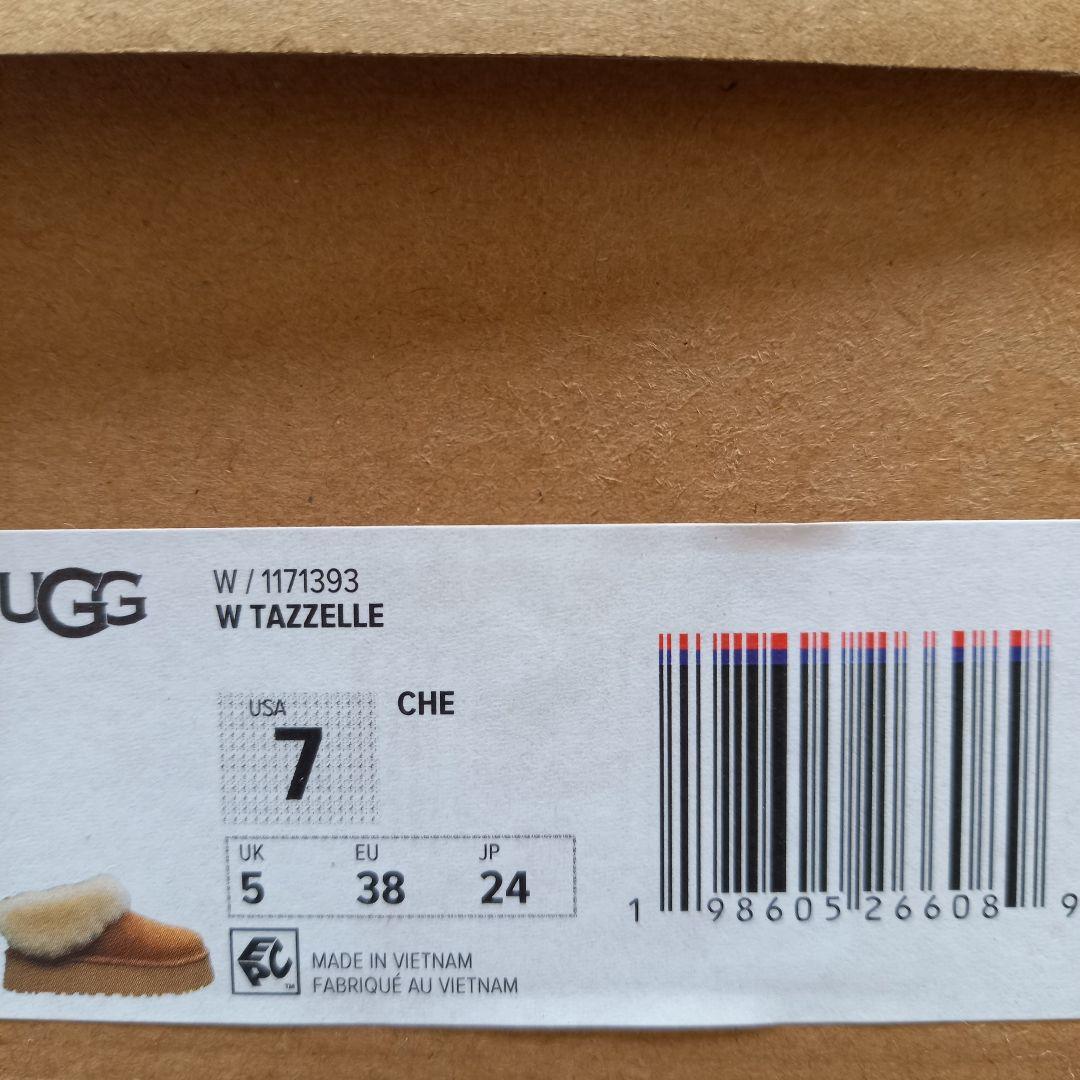☆新品 UGG Tazzelle タゼル 24cm チェスナット スリッポン