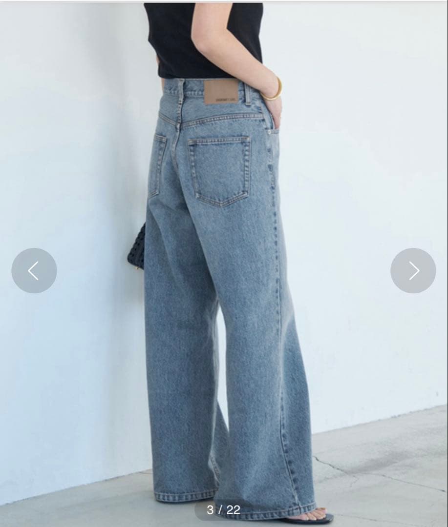 Deuxieme Classe Loose Jeans 36 デニム　パンツ