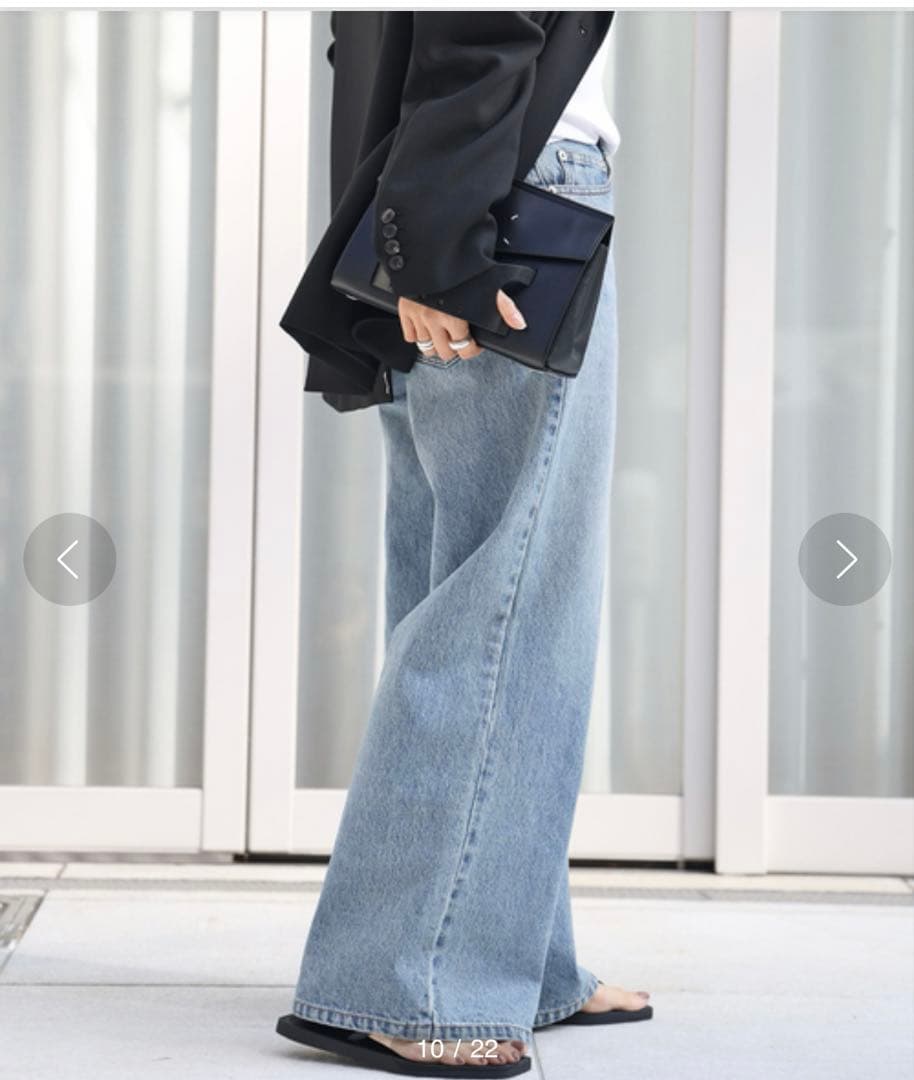 Deuxieme Classe Loose Jeans 36 デニム　パンツ