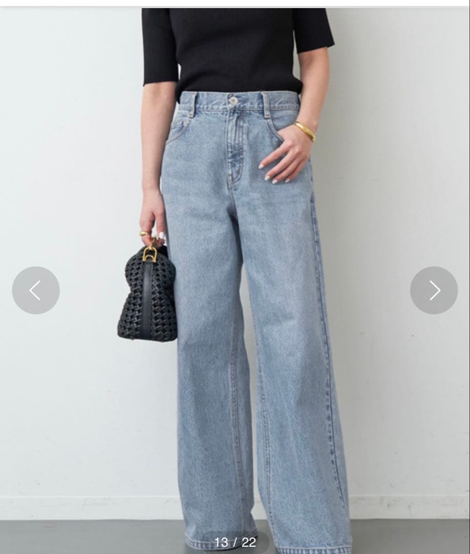 Deuxieme Classe Loose Jeans 36 デニム　パンツ