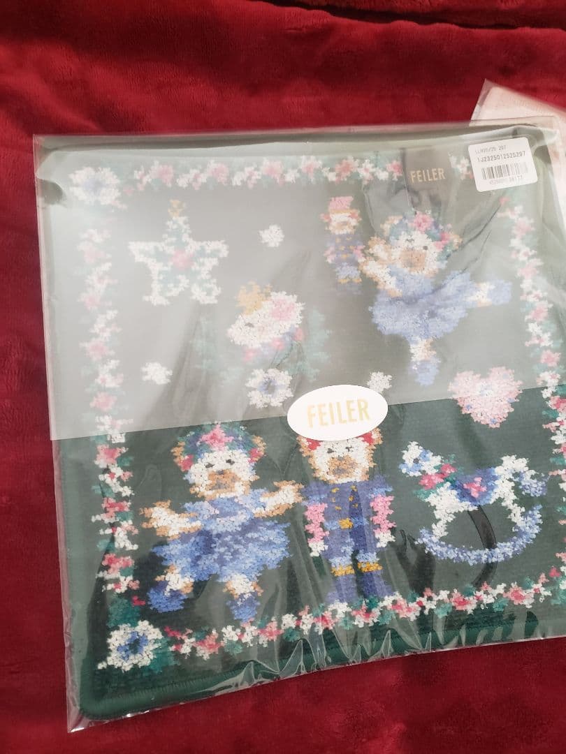 フェイラー リーベ＆リリアザナットクラッカー　ハンカチ二枚セットWEB限定