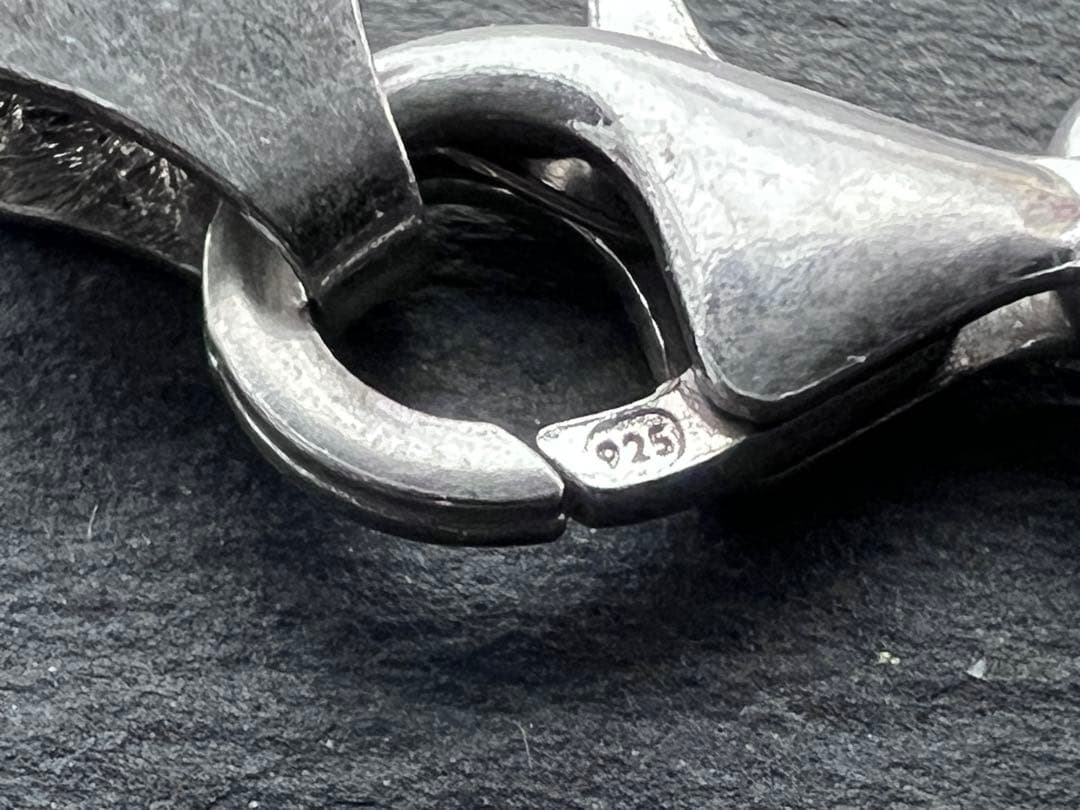 アヴァランチ 925 ロープ ツイスト チェーンネックレス 幅6.5mm60cm