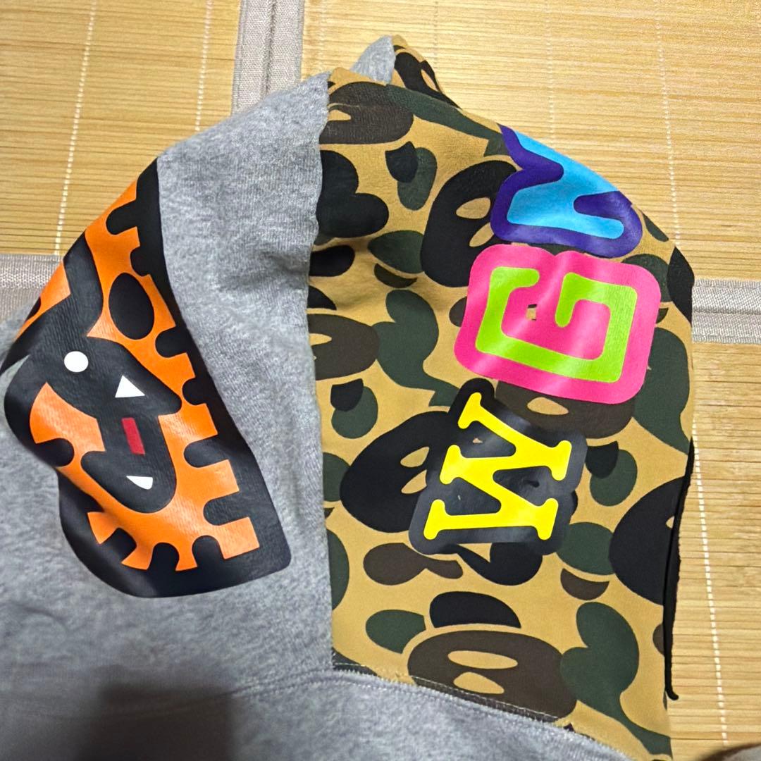 APE BAPE BABY MILO SHARK HOODIE パーカー