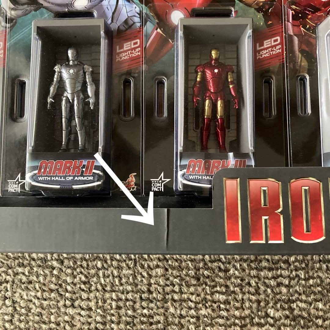 ホットトイズ　アイアンマン３　ホールオブアーマーセット