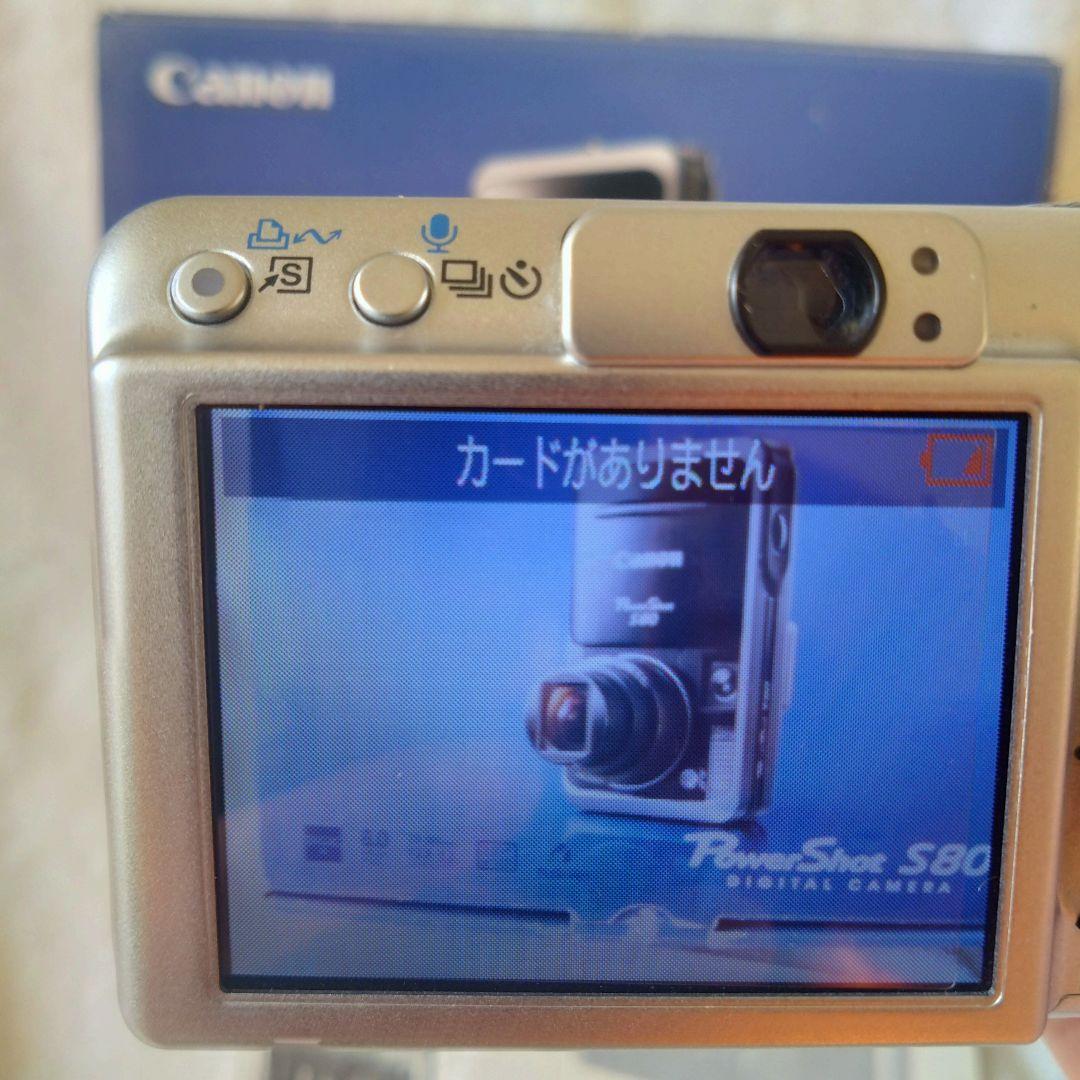 極美品 Canon PowerShot S80 キャノン　CCDセンサー 動作品