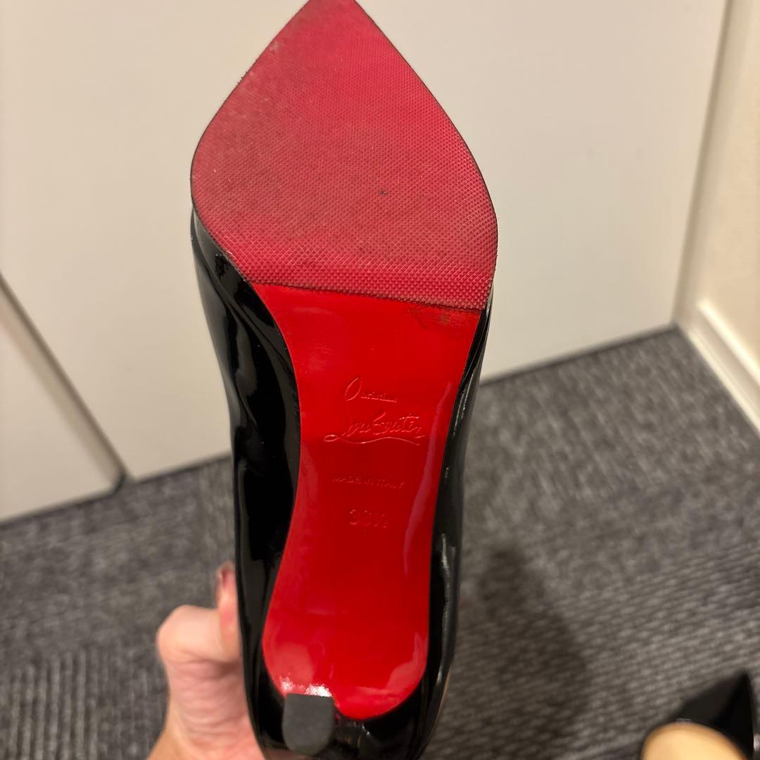【ほぼ新品】Christian Louboutin ブラック ハイヒール