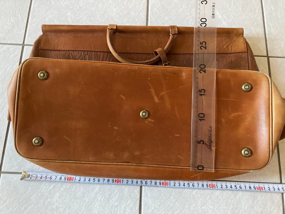 ラルフローレン　革製旅行鞄