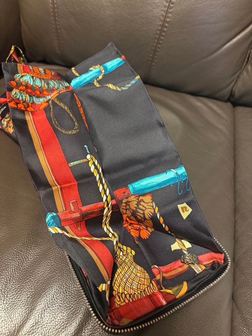 新品　HERMESエルメス　シルキーポップ　　携帯サブエコバッグ