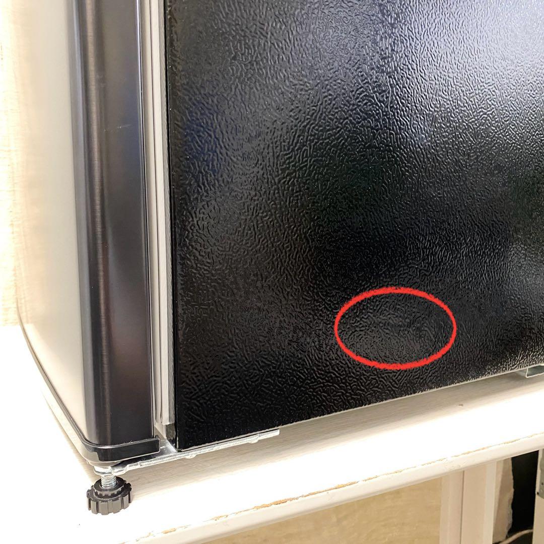 ワンルームや寝室におすすめ！ブラックでカッコいい！1ドア冷蔵庫46L