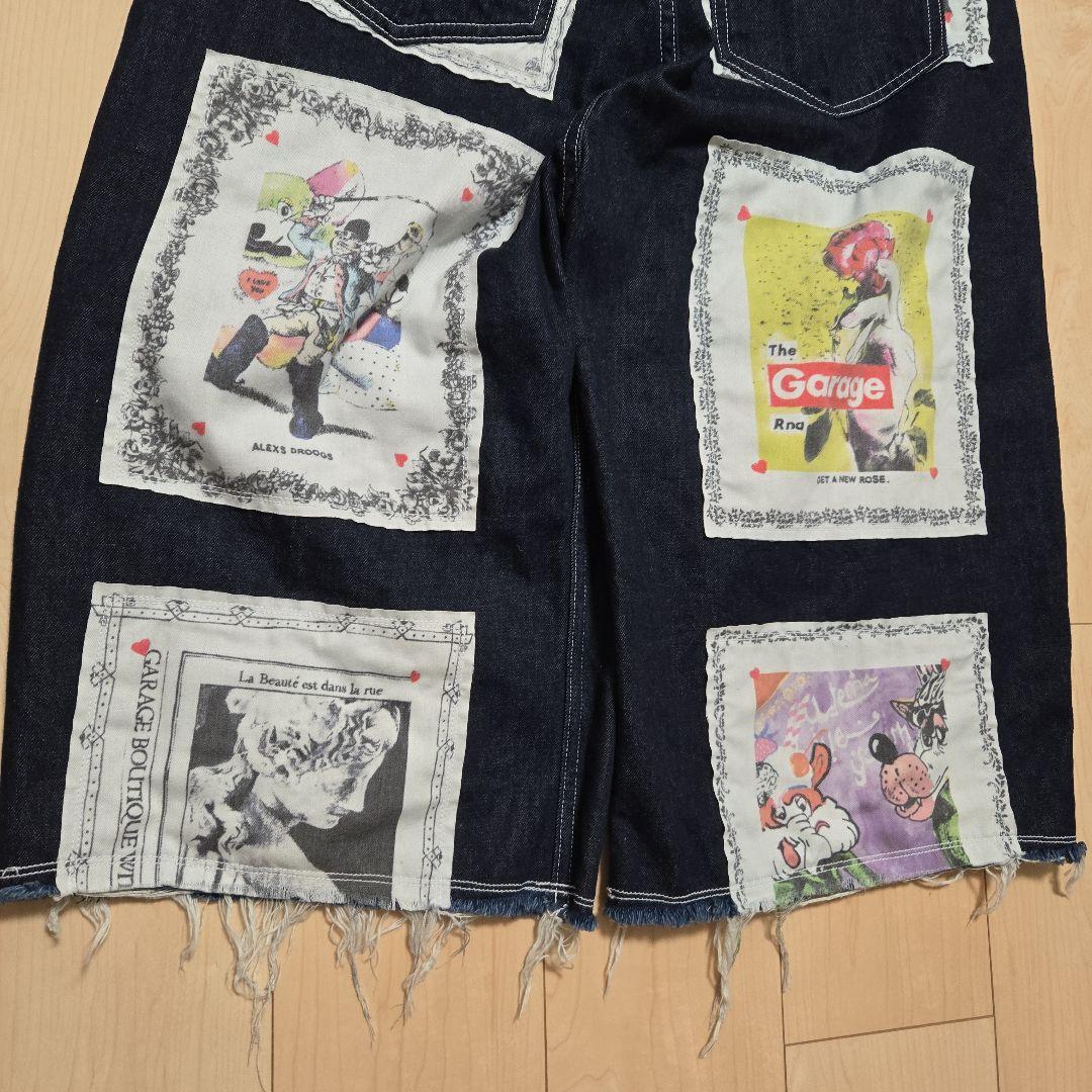 お値下げ　RNA R4375 ビッグパッチクロップドパンツ