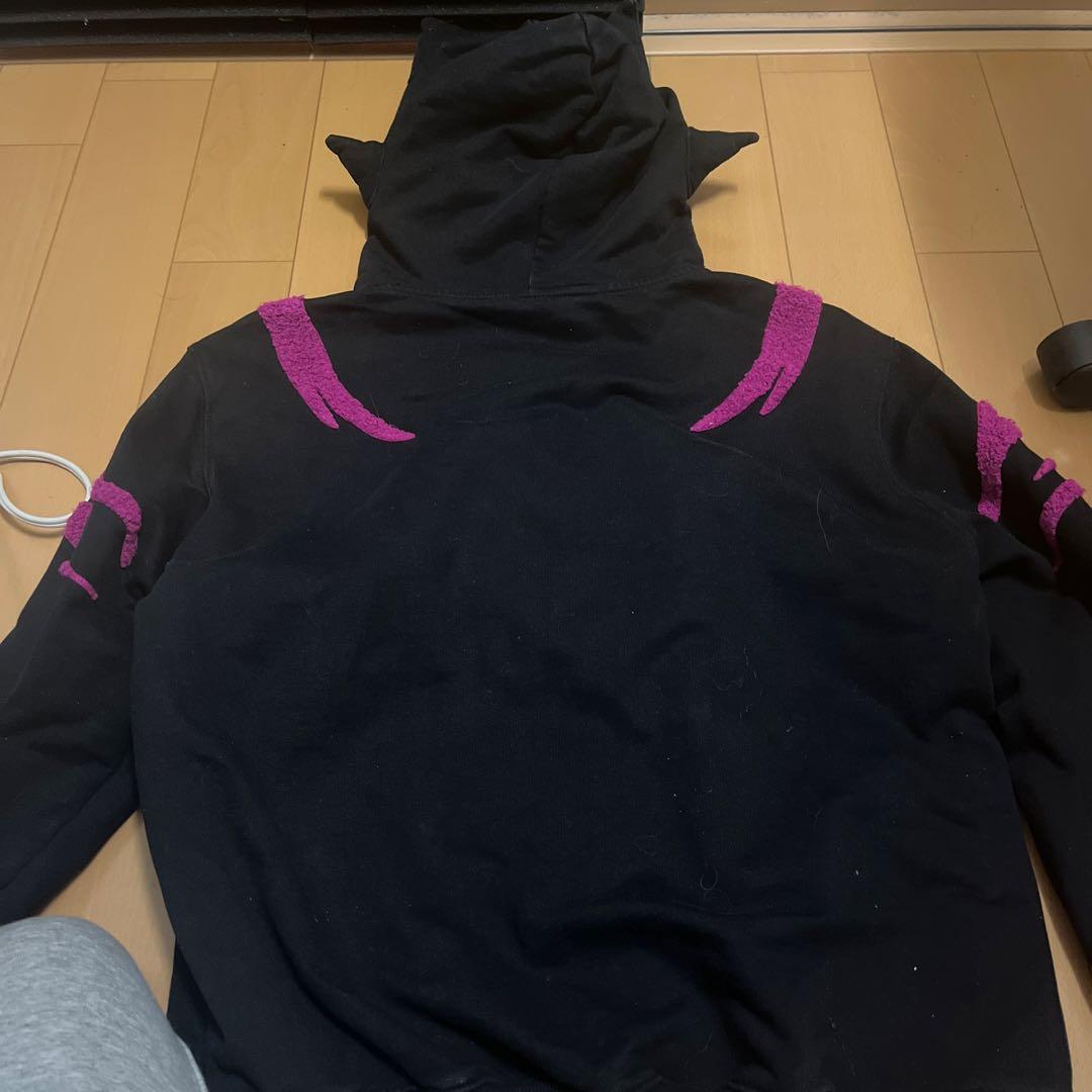 【Kakazzy】Full Zip Hoodie Black