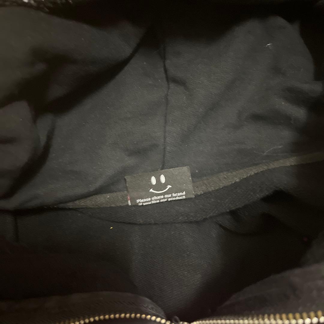 【Kakazzy】Full Zip Hoodie Black