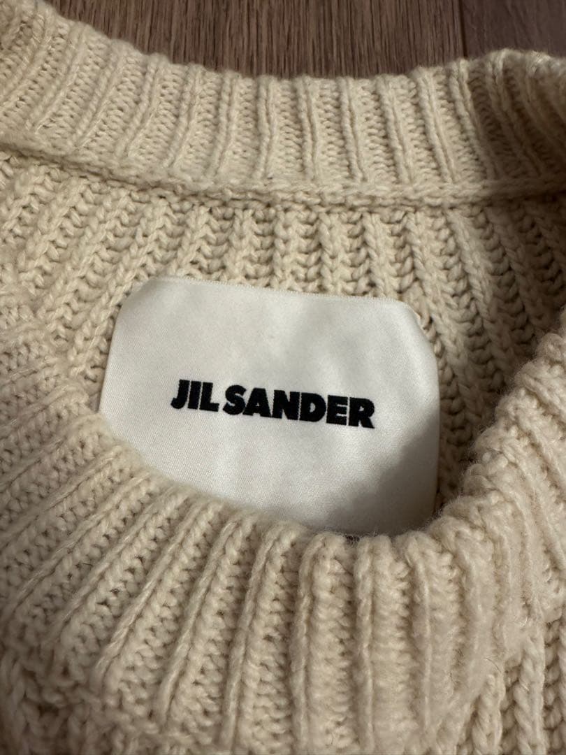 【美品】Jil Sander リブニット セーター46