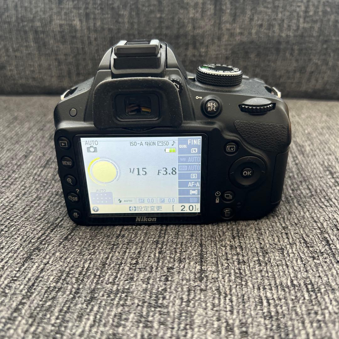 Nikon D3200 デジタル一眼レフ 本体とレンズセット