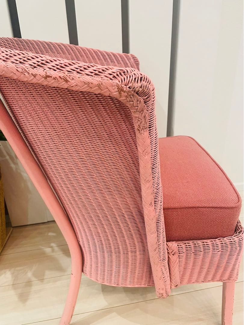 1930年代のアンティーク ロイドルーム チェア （ピンク）