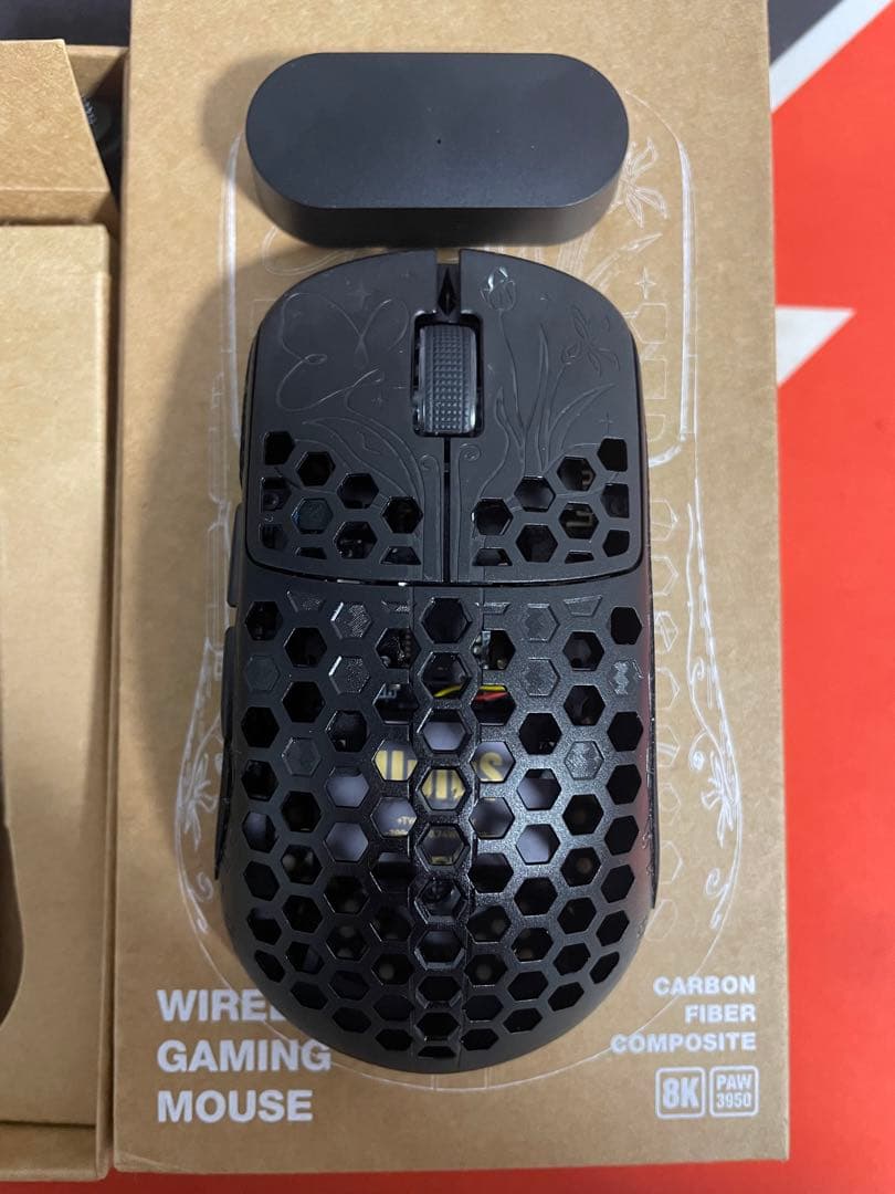 マウス・トラックボール Unius black lotus