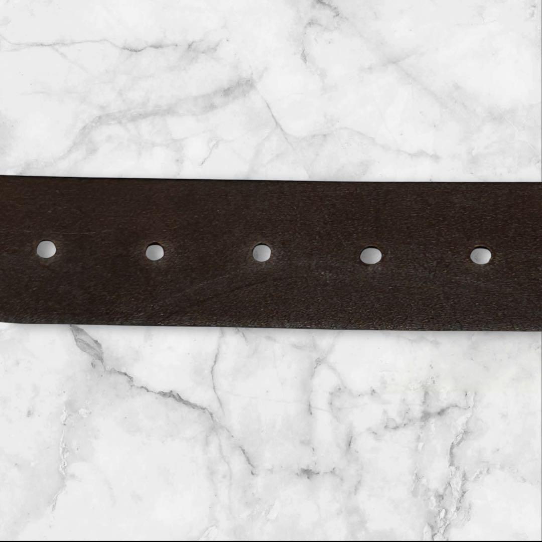 チピチピ タグ付き未使用】ポロラルフローレン 本革レザー 太ベルト ブラウ