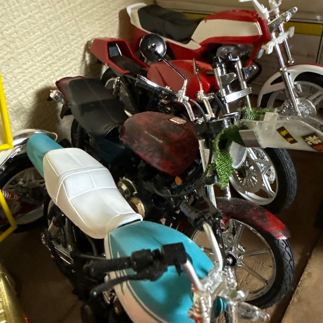 1/12 旧単車會 俺のマシン 族車プラモデル cbx xj gpz gsx