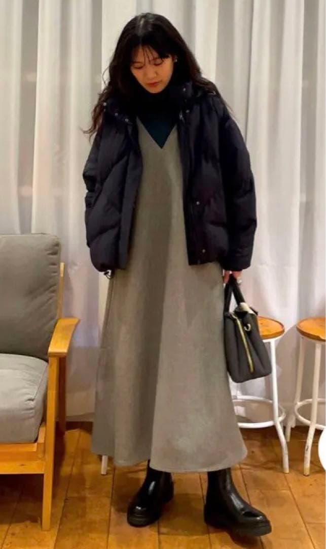 DOORS グリーンダウン撥水2WAYジャケット　BLACK