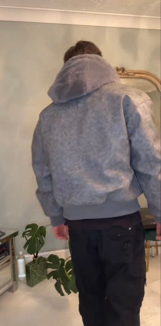 最終値下げ　ZARA リバーシブル　ボンバー　ジャケット M