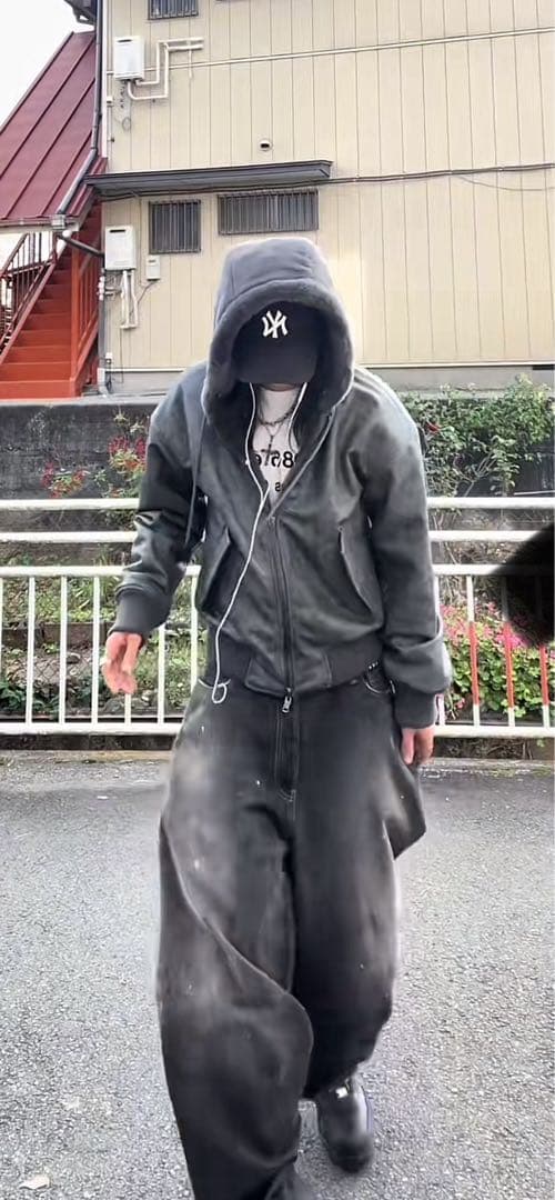 最終値下げ　ZARA リバーシブル　ボンバー　ジャケット M