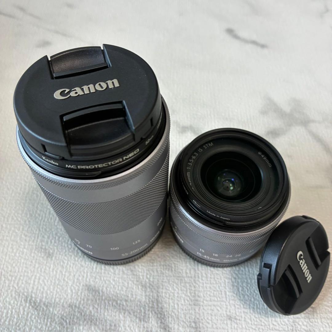 CANON EOS Kiss M ダブルズームレンズキット