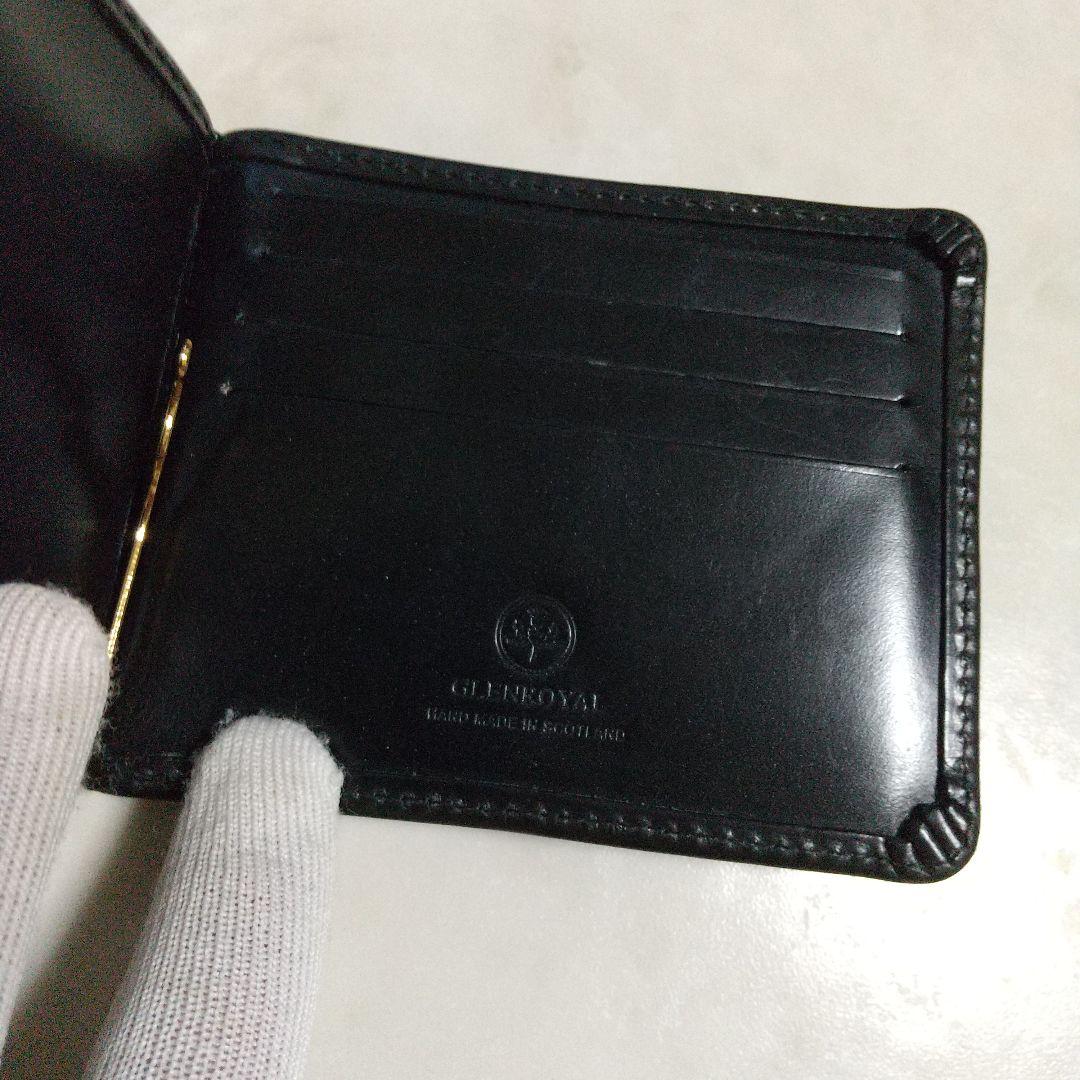 GLEN グレンロイヤル 中古美品 マネークリップ 財布