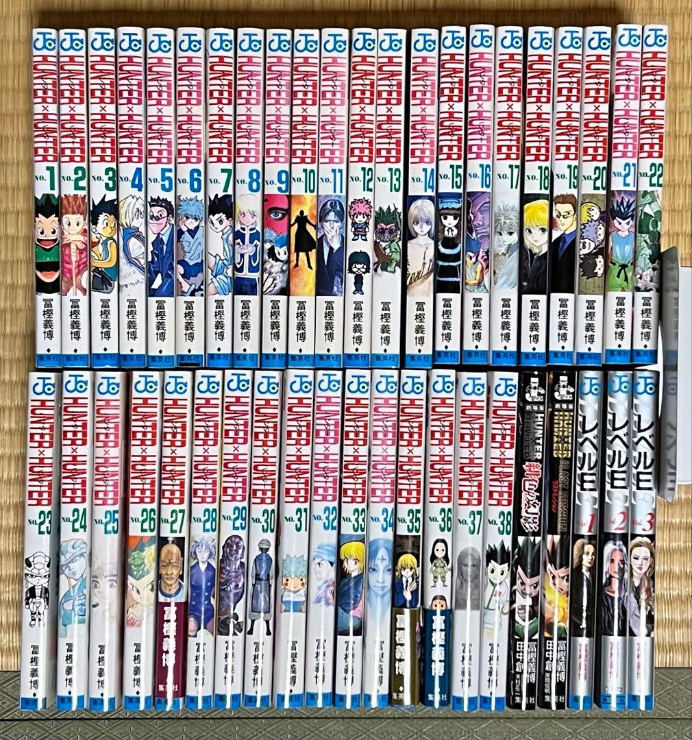 【14.15日限定セール！】HUNTER×HUNTER 全38巻＋関連本5冊