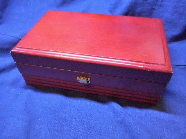 オルフェウス　50弁のオルゴール／「愛の讃歌」「エーデルワイス」 木製箱