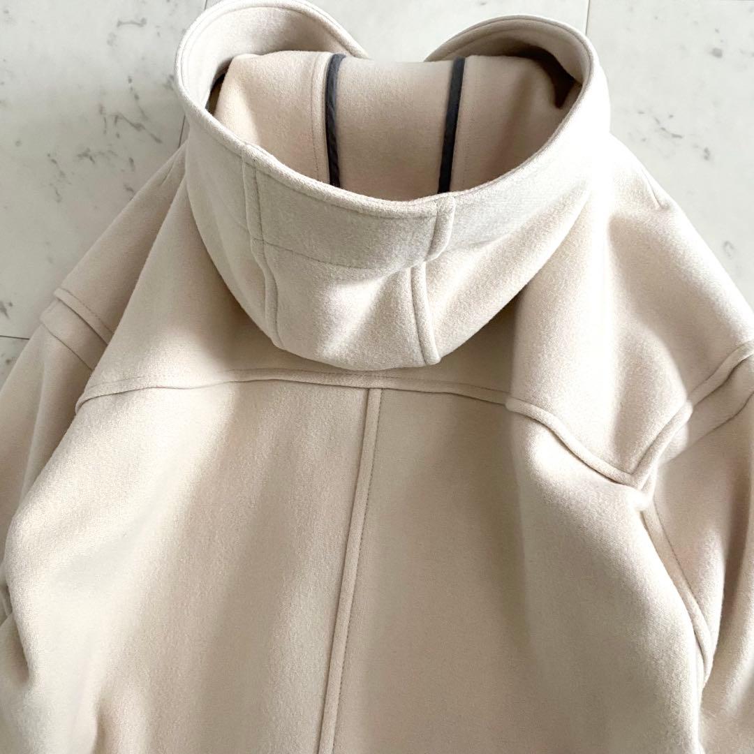 美品 アンクレイヴ uncrave プルーフメルトンダッフルコート マキシ丈 0