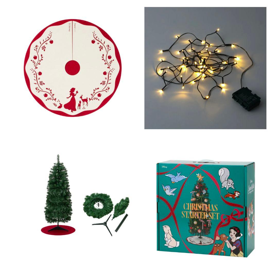 Francfrancディズニー白雪姫クリスマスツリースターターセット150cm