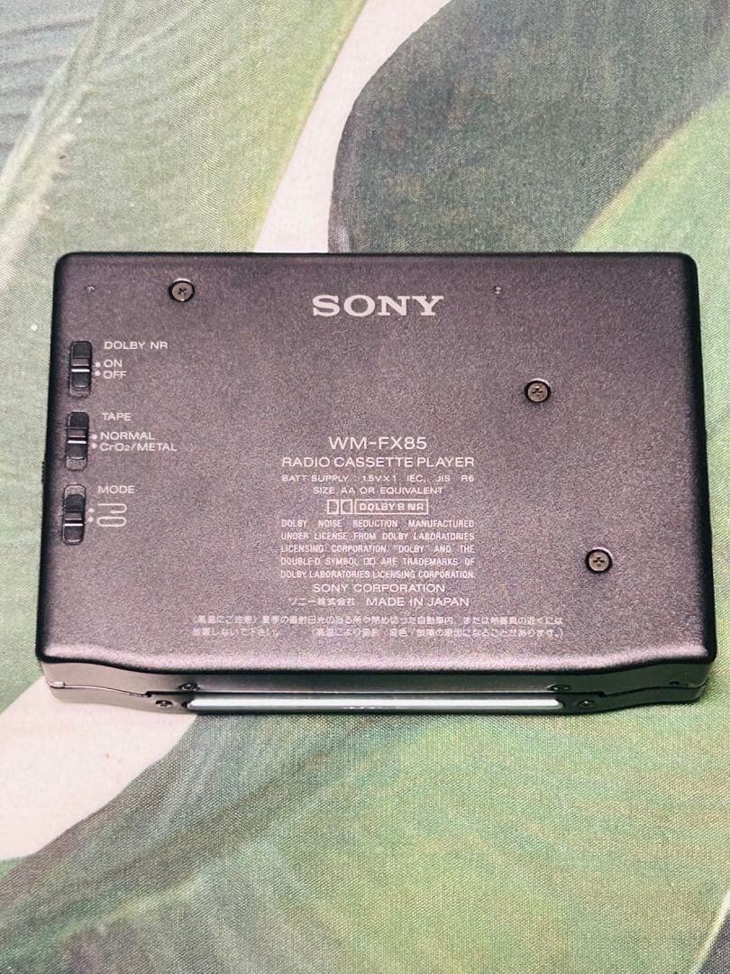 SONY WALKMAN WM-FX85カセットプレーヤー