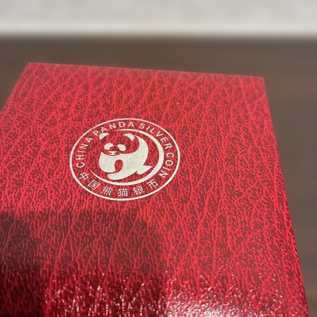 中国 パンダ銀貨 10元 1オンス