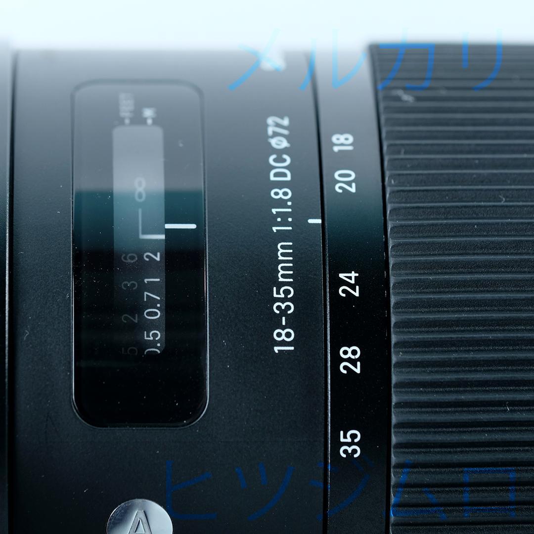 SIGMA 18-35mm F1.8 DC HSM＋USB DOCK ニコンF